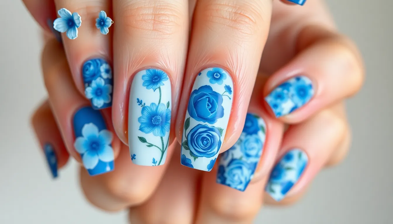 50+ Stunning Blue Nail Ideas That'll Make You Ditch Your Go-To Polish 10 50+ Stunning Blue Nail Ideas That'll Make You Ditch Your Go-To Polish 9