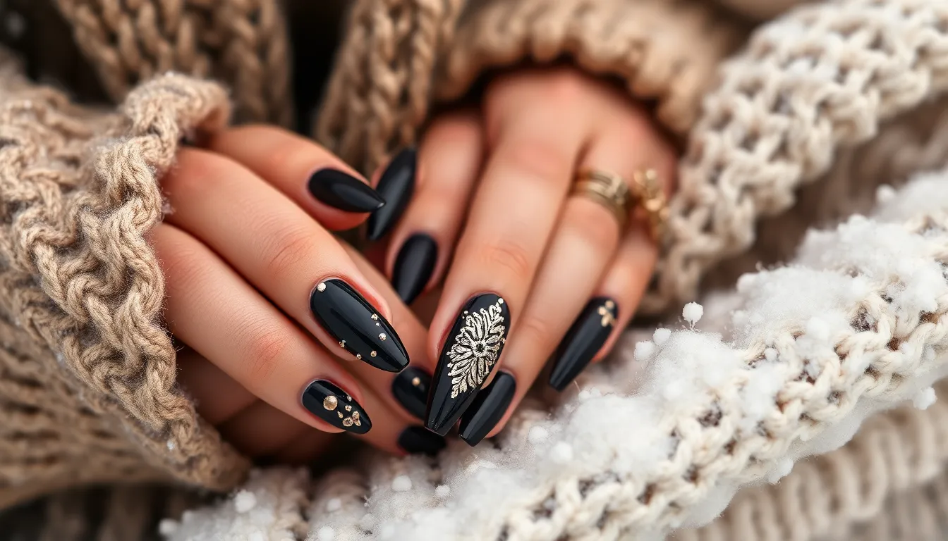 50 Stunning Winter Nail Ideas That'll Make You Forget About Summer Colors 9