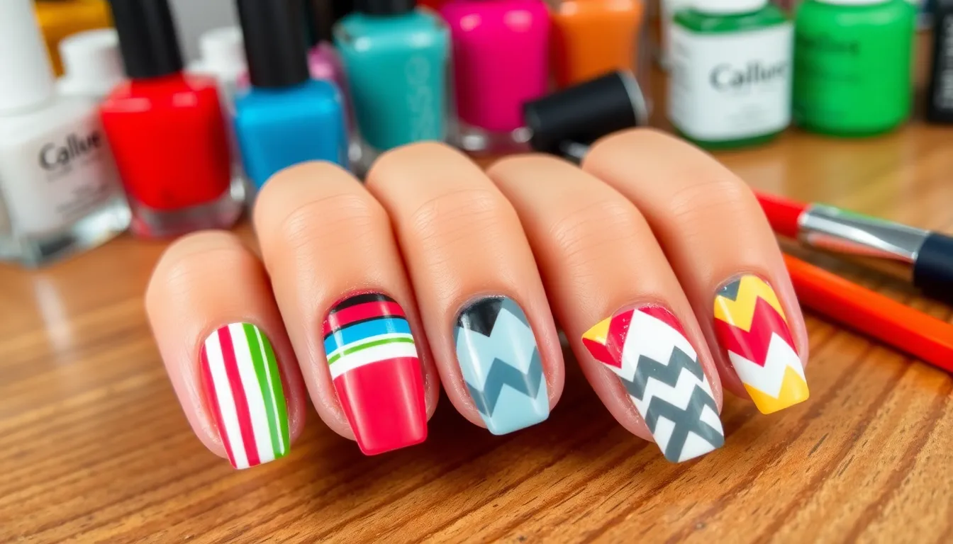 50+ Simple Nail Ideas You Can Do at Home in 10 Minutes or Less 9