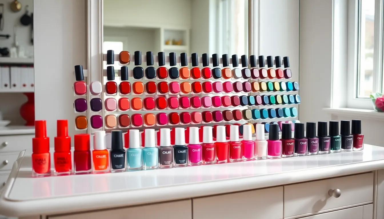 25 Genius Nail Polish Organizer Ideas to Transform Your Beauty Space 10 25 Genius Nail Polish Organizer Ideas to Transform Your Beauty Space 9
