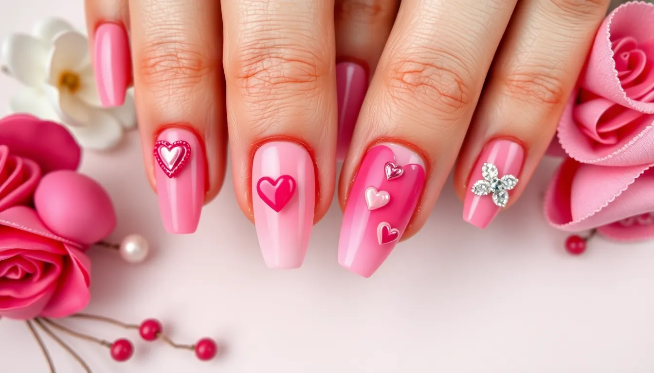 30+ Stunning Pink Nail Art Ideas to Try Right Now (Easy DIY Designs!) 9