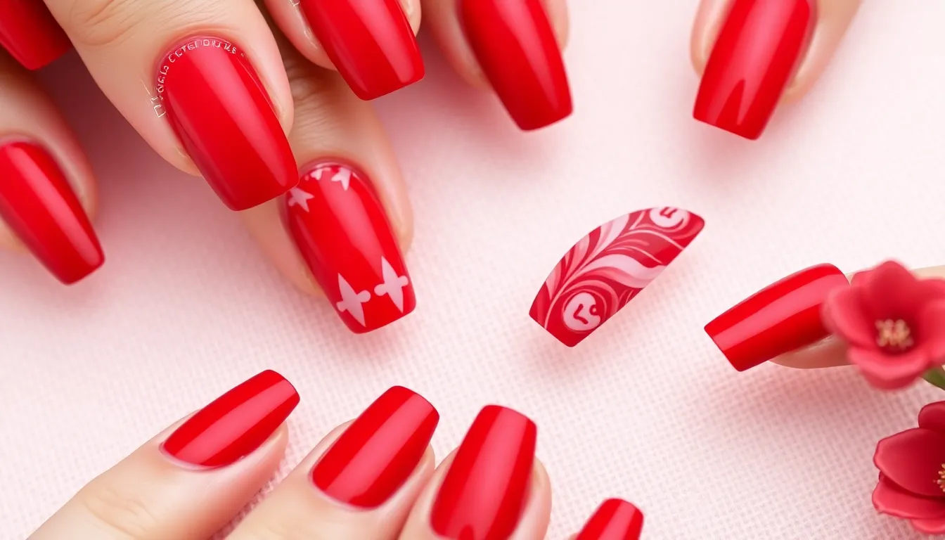 50+ Stunning Red Nail Ideas: From Classic to Trendy Designs for Every Occasion 10 50+ Stunning Red Nail Ideas: From Classic to Trendy Designs for Every Occasion 9
