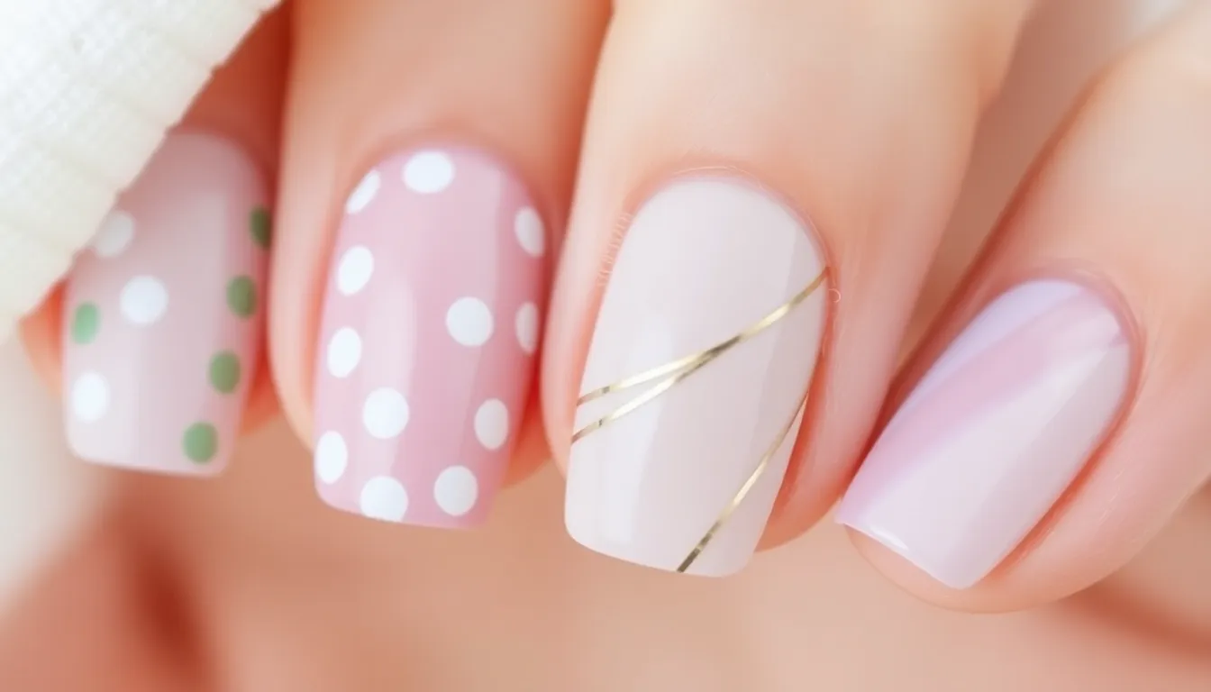 50+ Spring Nail Art Ideas: Fresh Floral, Pastel & Easter Designs for 2025 10 50+ Spring Nail Art Ideas: Fresh Floral, Pastel & Easter Designs for 2025 9
