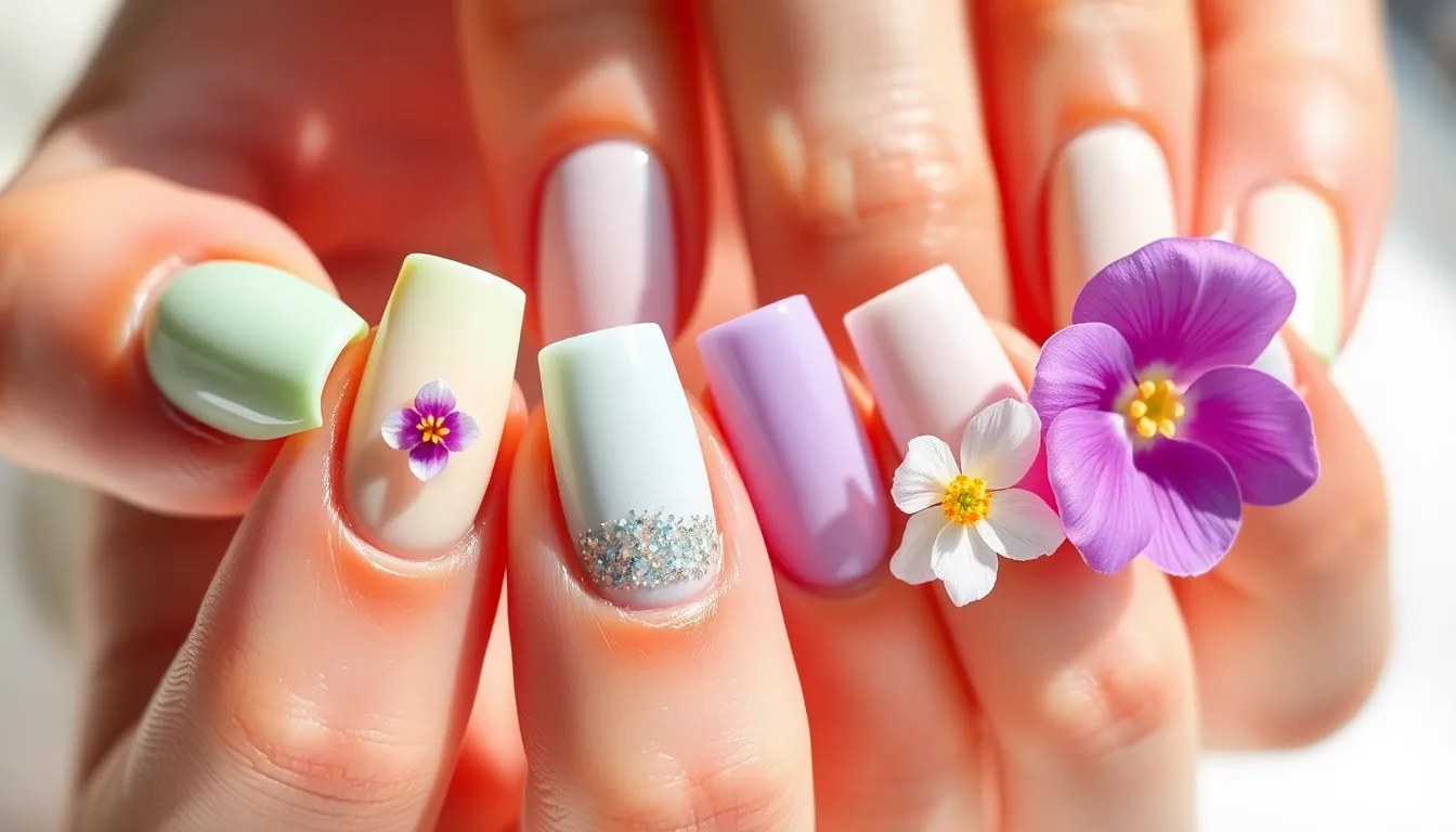 50+ Stunning Spring Nail Ideas That'll Make You Book Your Mani ASAP 9