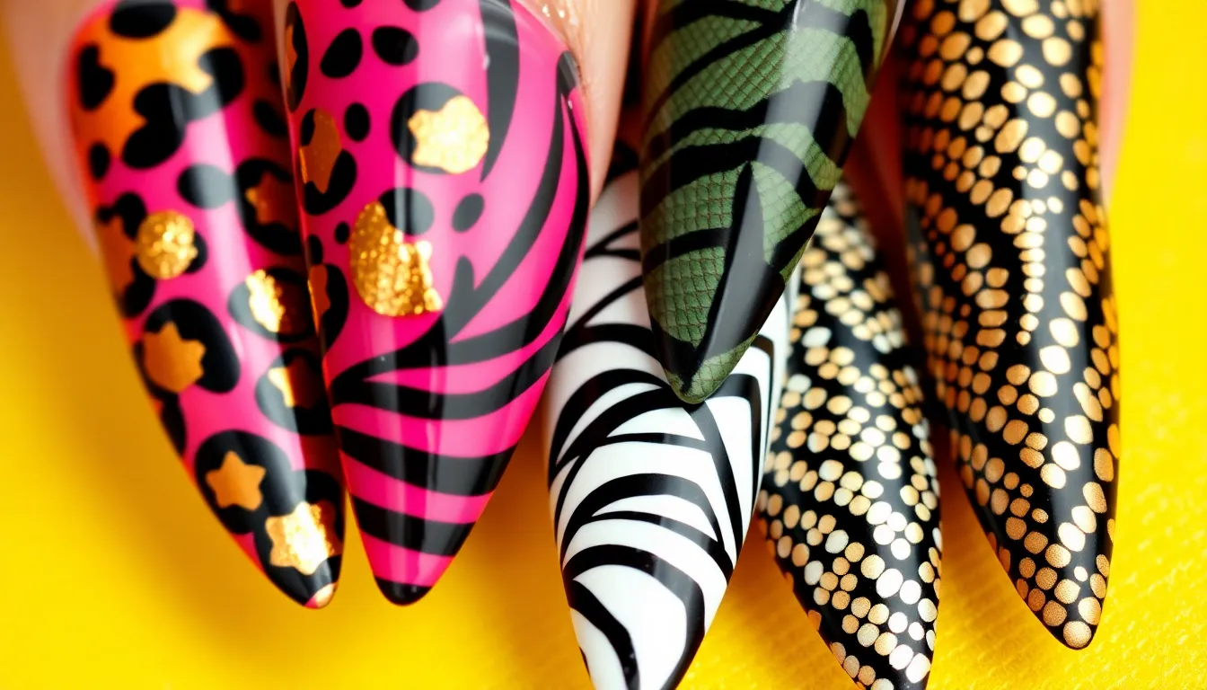 25 Stunning Stiletto Nail Art Ideas That'll Make You Ditch Your Regular Manicure 10 25 Stunning Stiletto Nail Art Ideas That'll Make You Ditch Your Regular Manicure 9