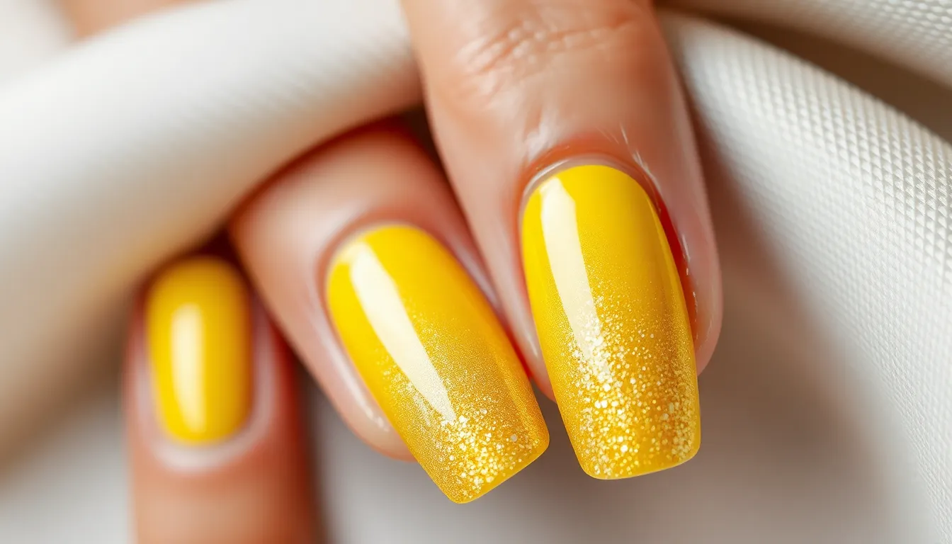 50+ Stunning Yellow Nail Ideas: From Neon to Pastels & Chrome Designs 10 50+ Stunning Yellow Nail Ideas: From Neon to Pastels & Chrome Designs 9