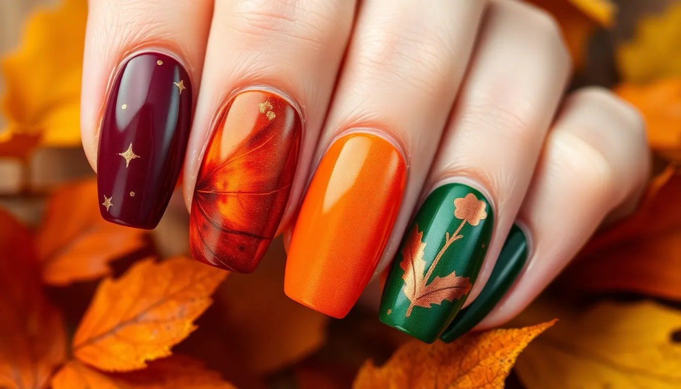 50+ Stunning Autumn Nail Ideas to Perfect Your Fall Manicure (2025 Trends) 12 50+ Stunning Autumn Nail Ideas to Perfect Your Fall Manicure (2025 Trends) 11