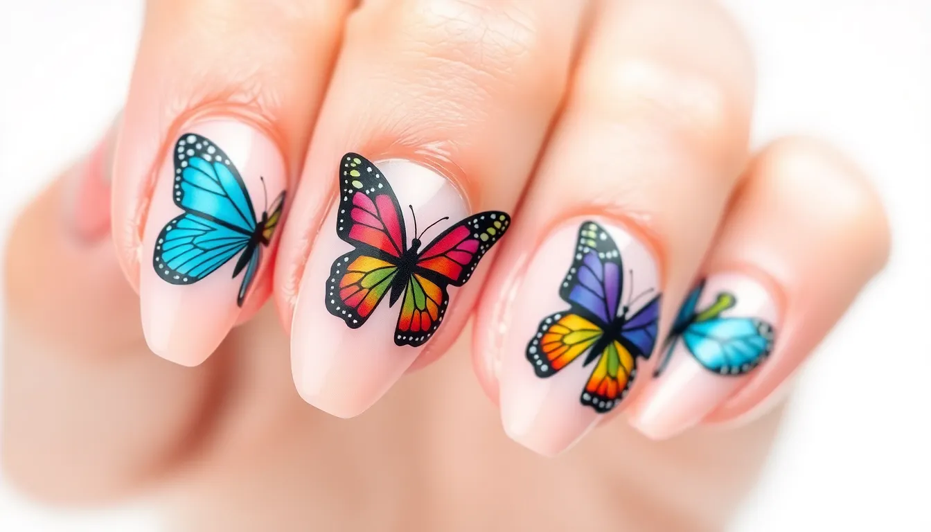 25 Stunning Butterfly Nail Ideas to Transform Your Manicure in 2025 12 25 Stunning Butterfly Nail Ideas to Transform Your Manicure in 2025 11