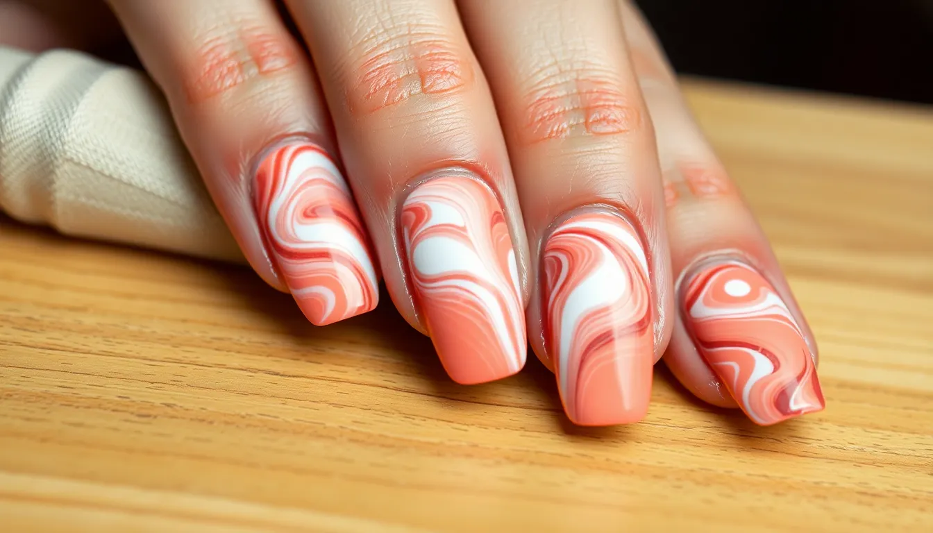 50+ Stunning Coral Nail Ideas That'll Make You Ditch Your Go-To Polish 12 50+ Stunning Coral Nail Ideas That'll Make You Ditch Your Go-To Polish 11