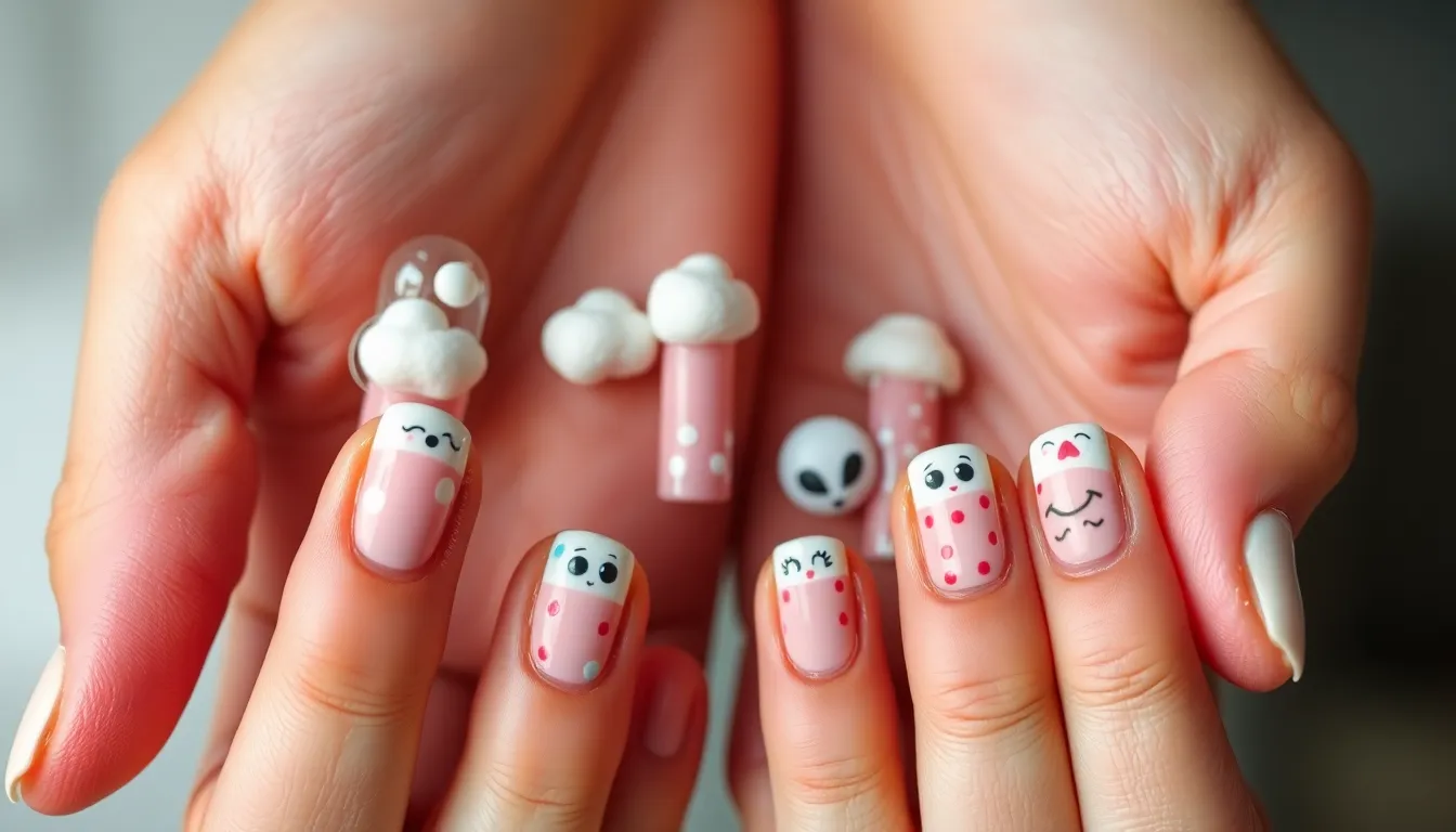 50+ Hilarious Funny Nail Art Ideas That'll Make Everyone Laugh (Easy DIY Guide) 11