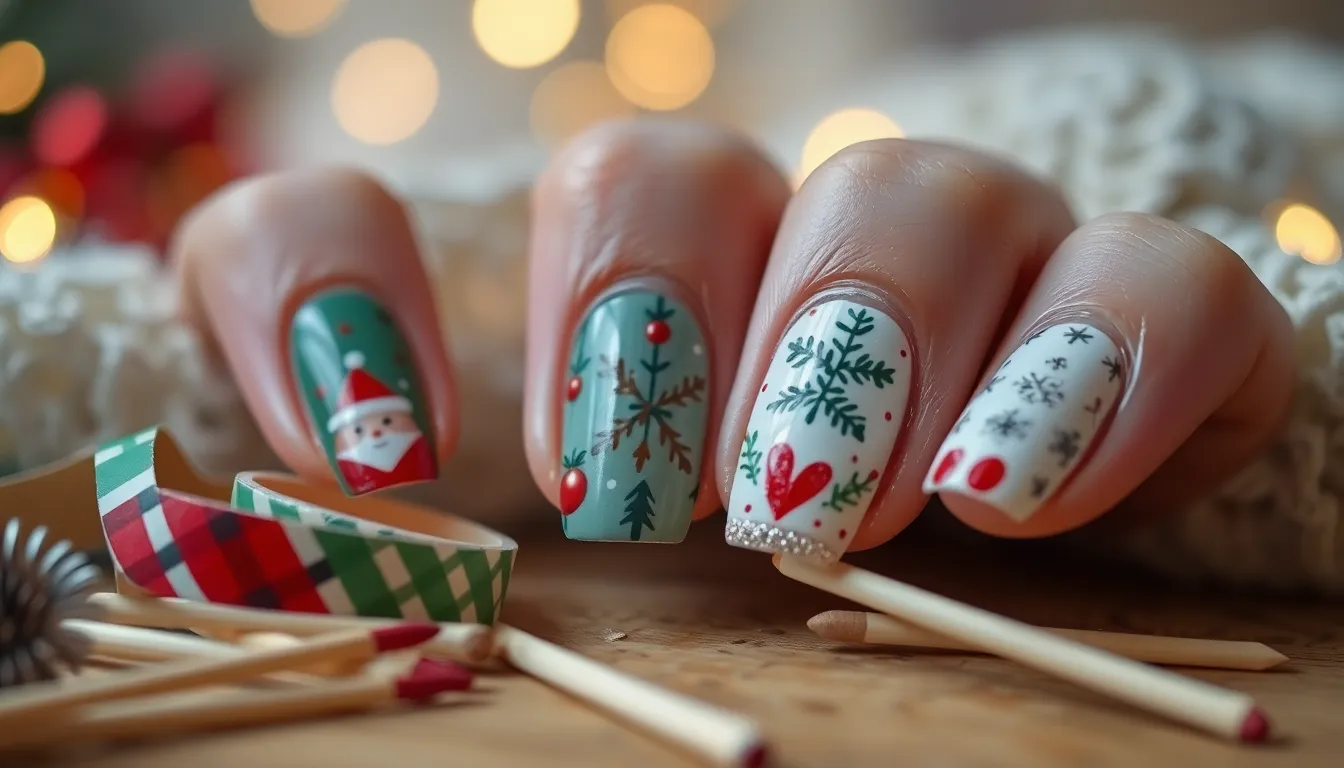 50+ Stunning Holiday Nail Ideas for Christmas & New Year 2025 12 50+ Stunning Holiday Nail Ideas for Christmas & New Year 2025 11
