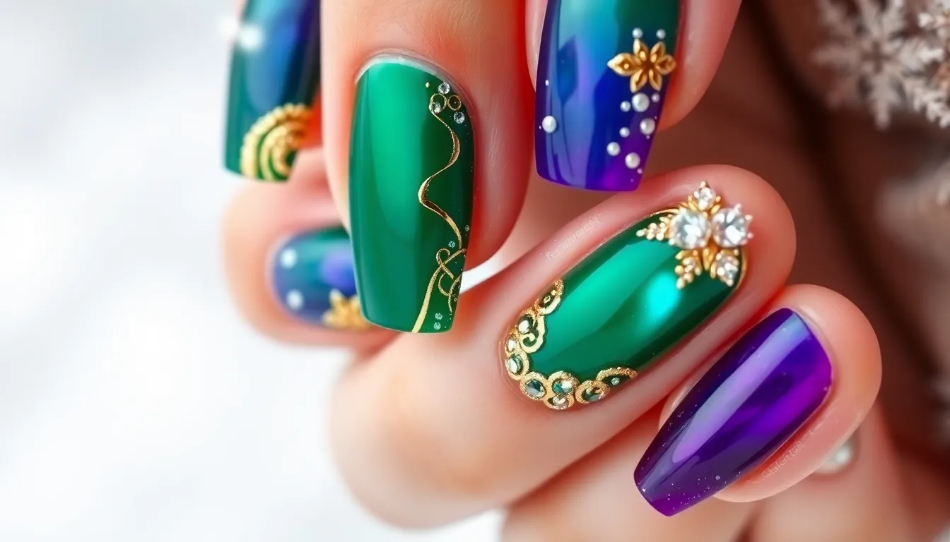 25+ January Nail Ideas: Winter Manicures That'll Start Your Year Right 12 25+ January Nail Ideas: Winter Manicures That'll Start Your Year Right 11
