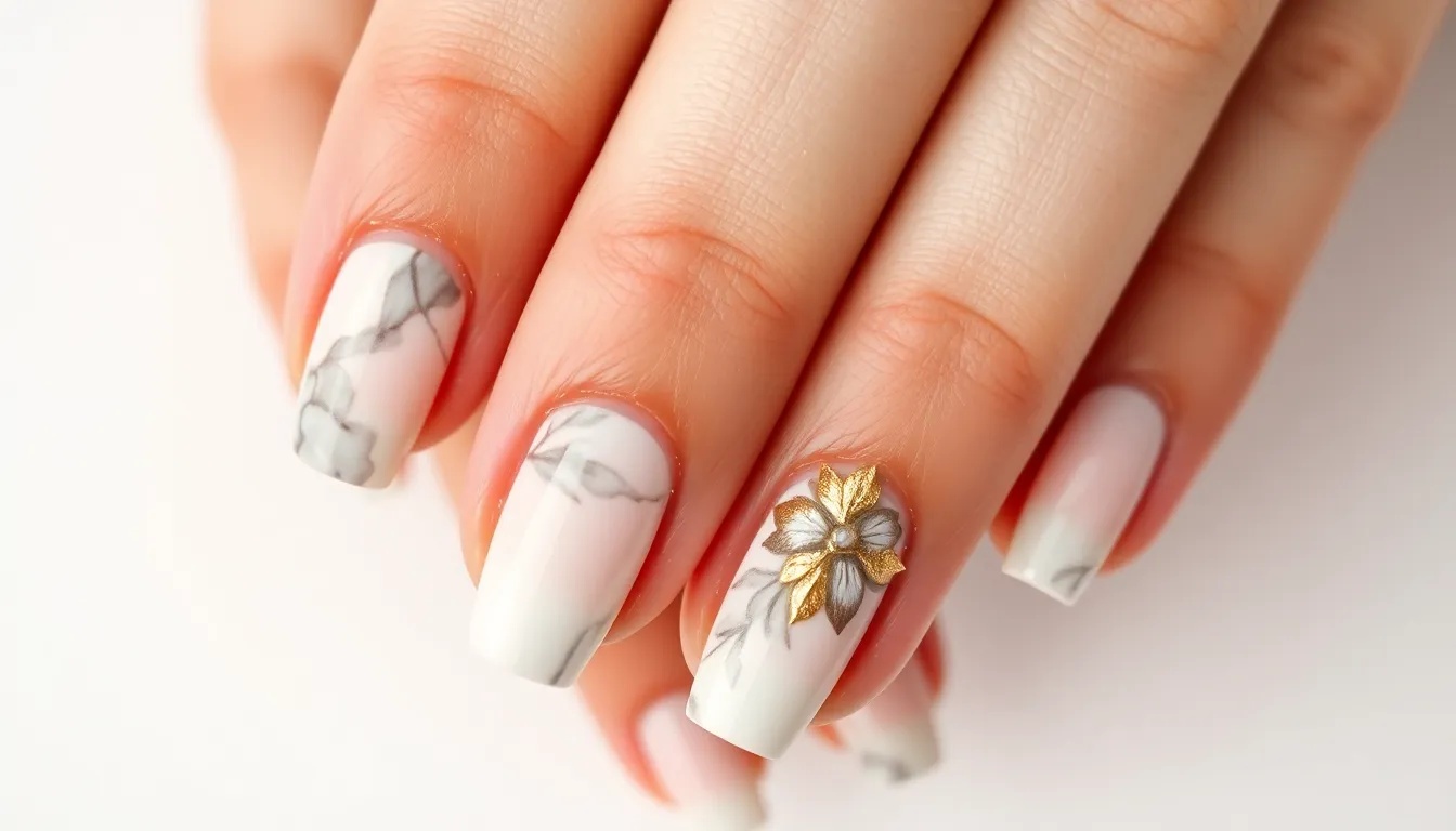 25 Creative French Manicure Nail Art Ideas That'll Transform Your Tips 12 25 Creative French Manicure Nail Art Ideas That'll Transform Your Tips 11