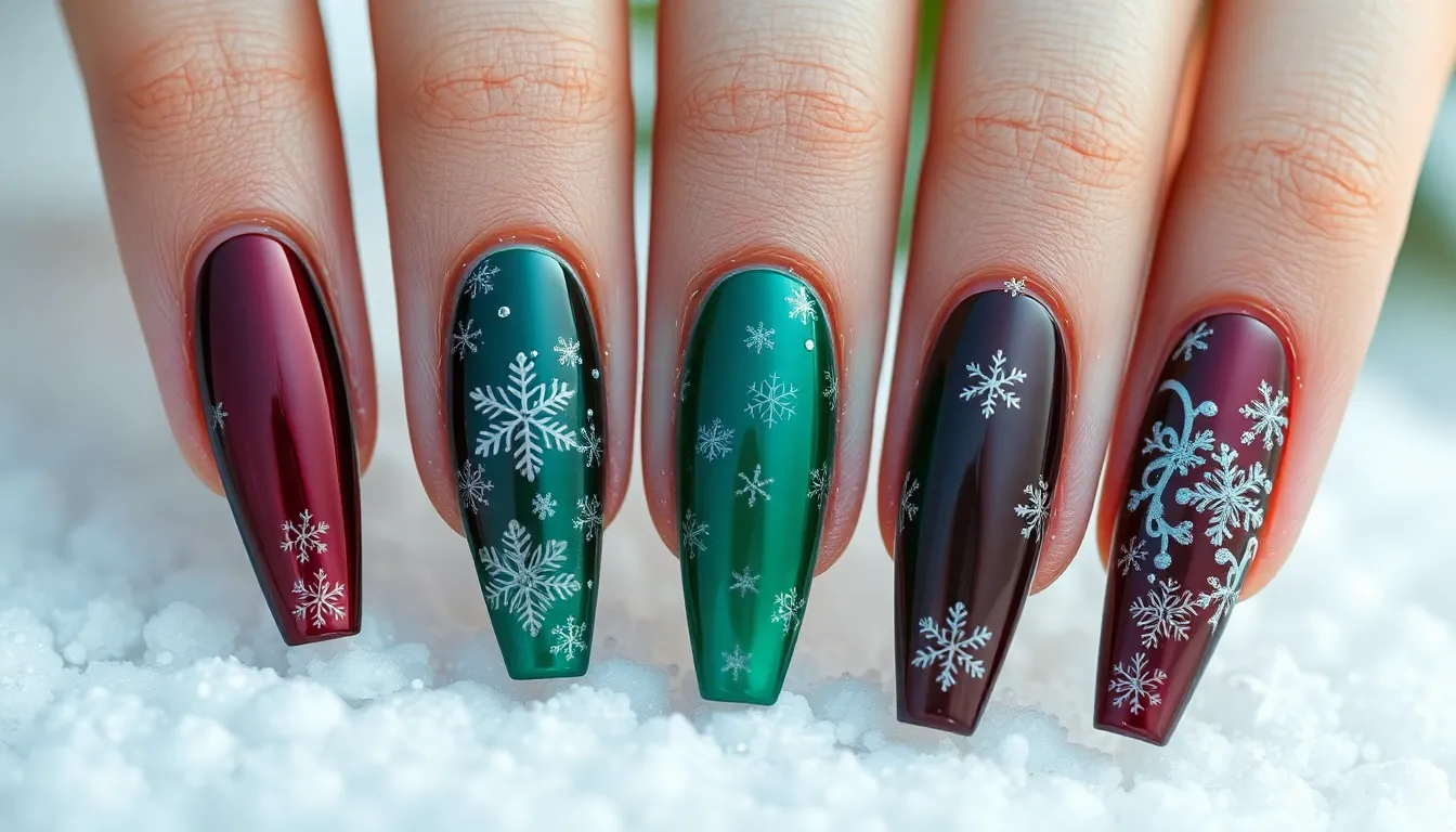 50 Stunning Winter Nail Ideas That'll Make You Forget About Summer Colors 11