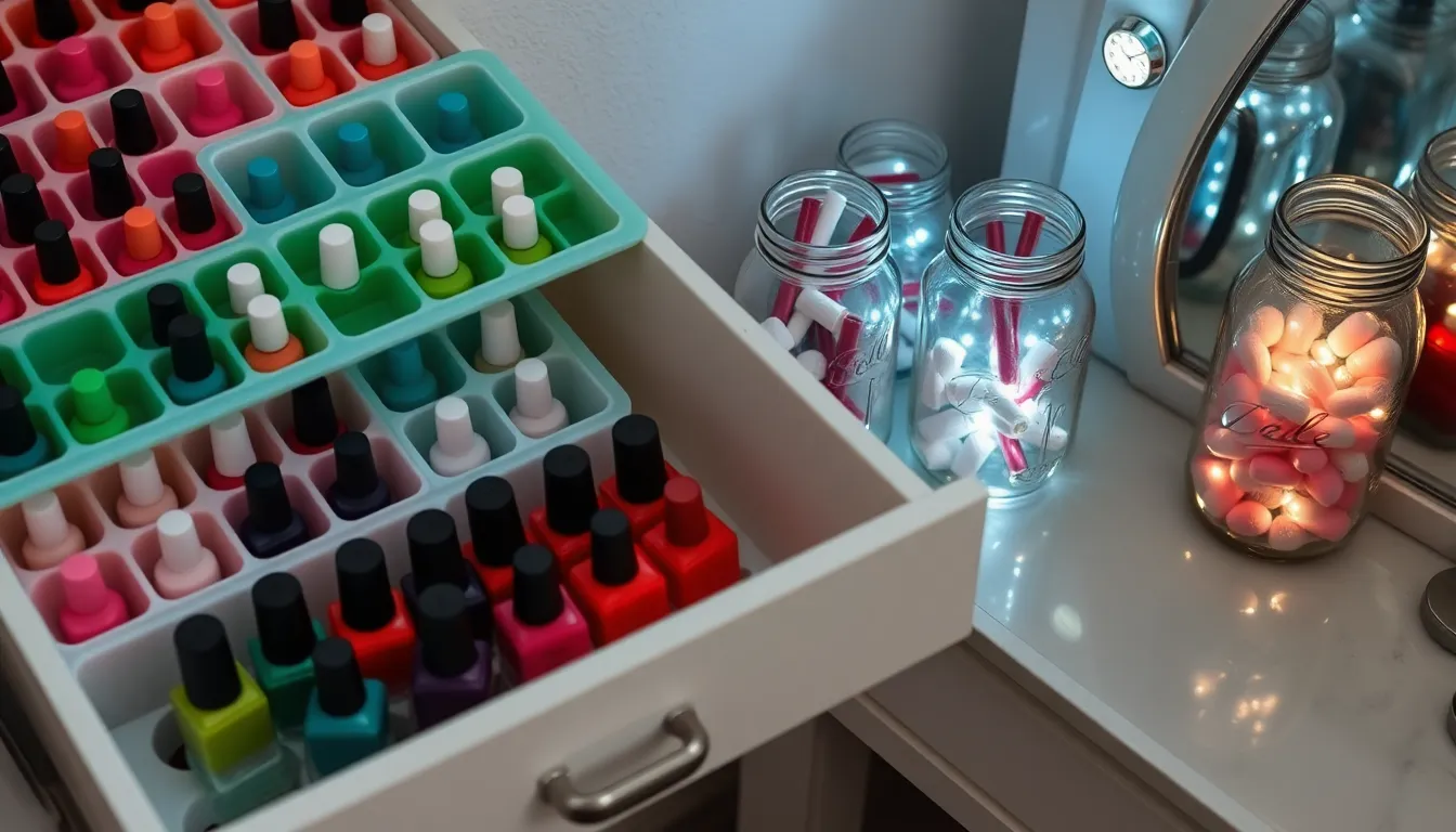 25 Genius Nail Polish Organizer Ideas to Transform Your Beauty Space 12 25 Genius Nail Polish Organizer Ideas to Transform Your Beauty Space 11
