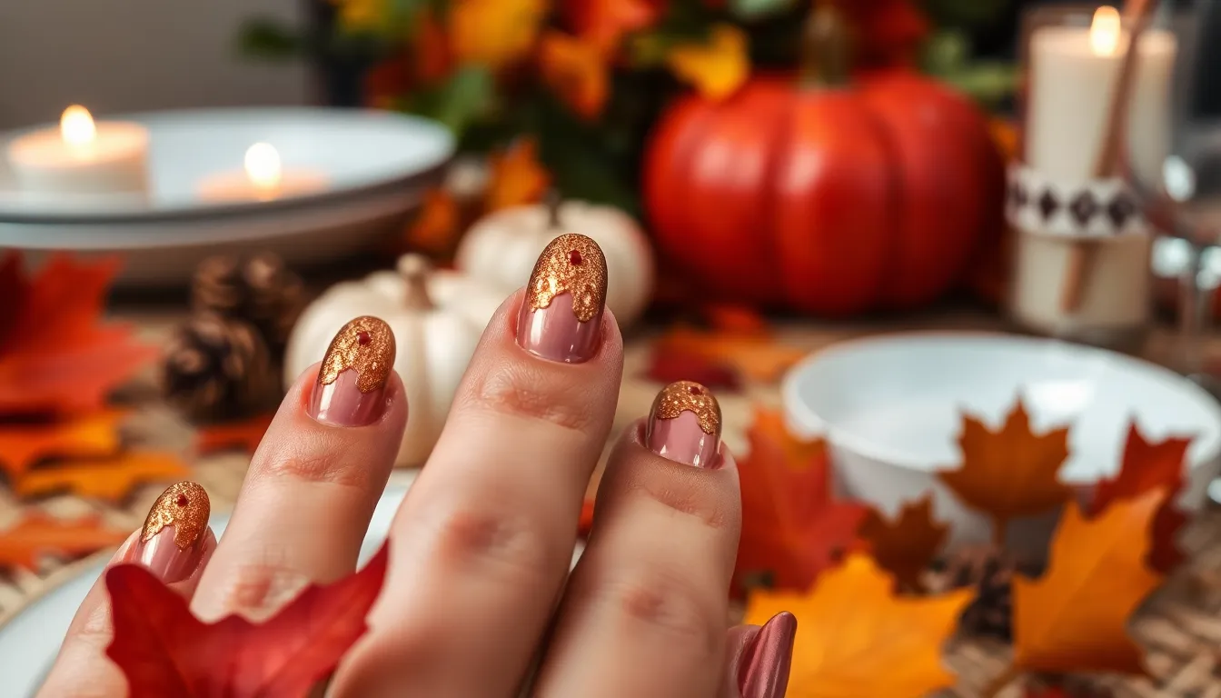 25 Stunning November Nail Ideas: Fall Colors & Thanksgiving Designs You'll Love 12 25 Stunning November Nail Ideas: Fall Colors & Thanksgiving Designs You'll Love 11