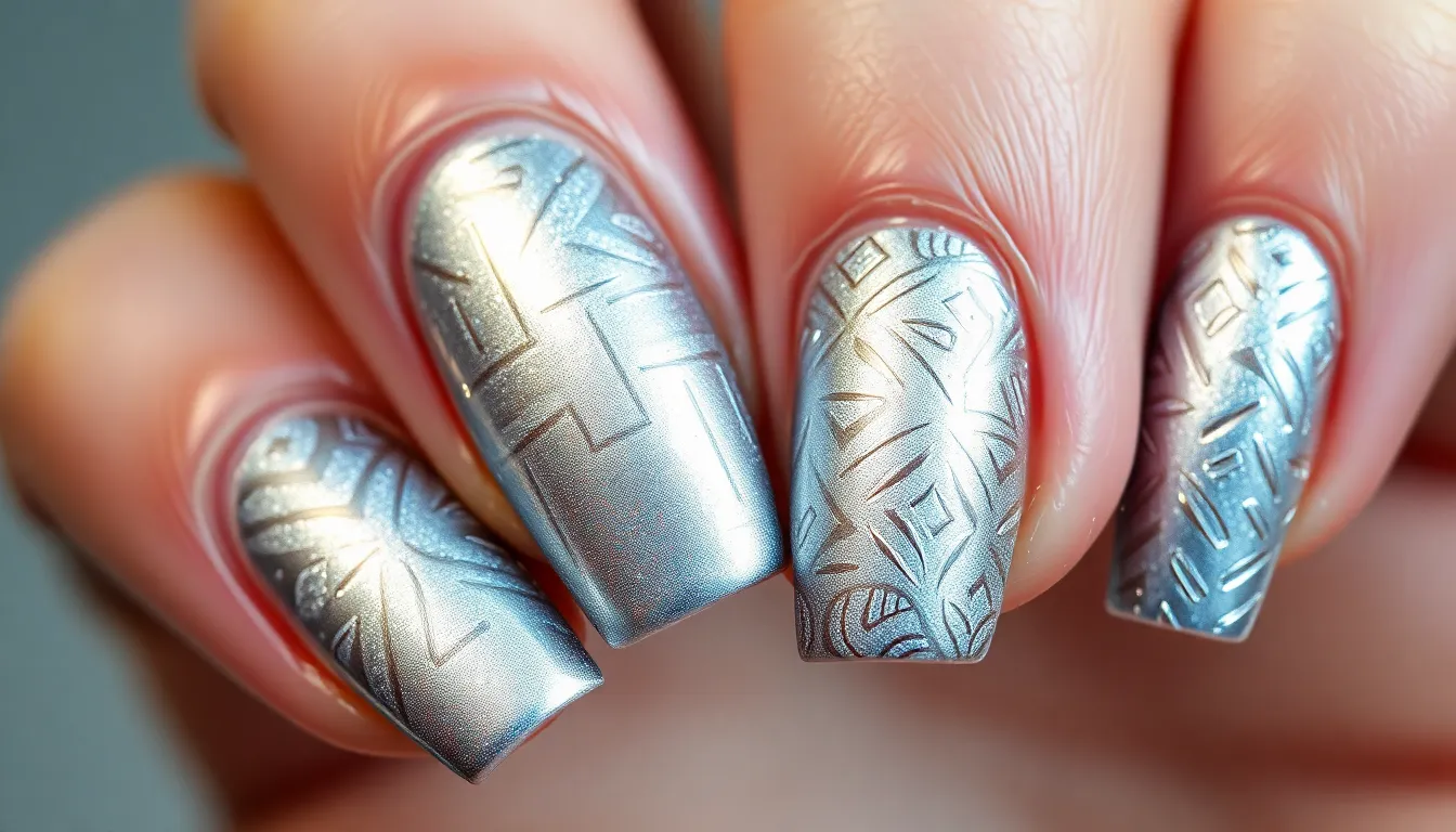 25+ Stunning Silver Nail Ideas That Will Make You Shine (Easy DIY Guide) 12 25+ Stunning Silver Nail Ideas That Will Make You Shine (Easy DIY Guide) 11