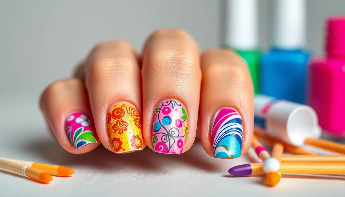 30 Simple Nail Ideas You Can Do at Home in Under 10 Minutes 12 30 Simple Nail Ideas You Can Do at Home in Under 10 Minutes 11