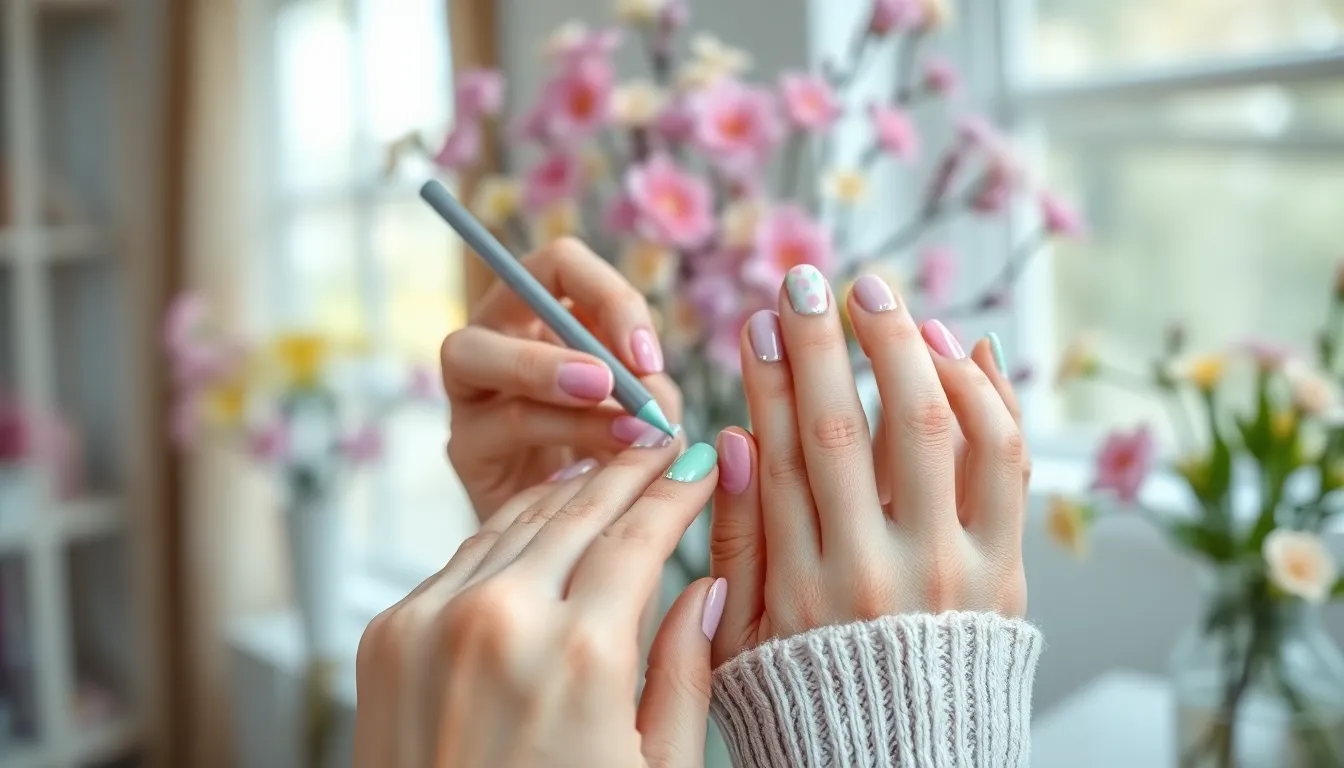 50+ Stunning Spring Nail Ideas That'll Make You Book Your Mani ASAP 11