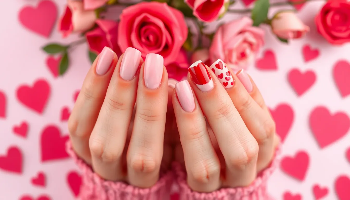 50+ Valentine Nail Ideas: Romantic Designs for Every Style & Nail Length 12 50+ Valentine Nail Ideas: Romantic Designs for Every Style & Nail Length 11