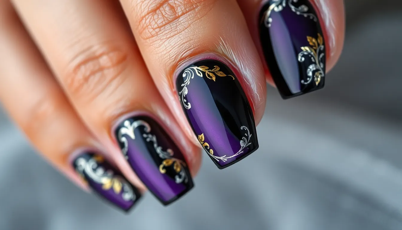 50+ Stunning ANC Nail Ideas: From Classic French to Bold Glitter Designs 14 50+ Stunning ANC Nail Ideas: From Classic French to Bold Glitter Designs 13