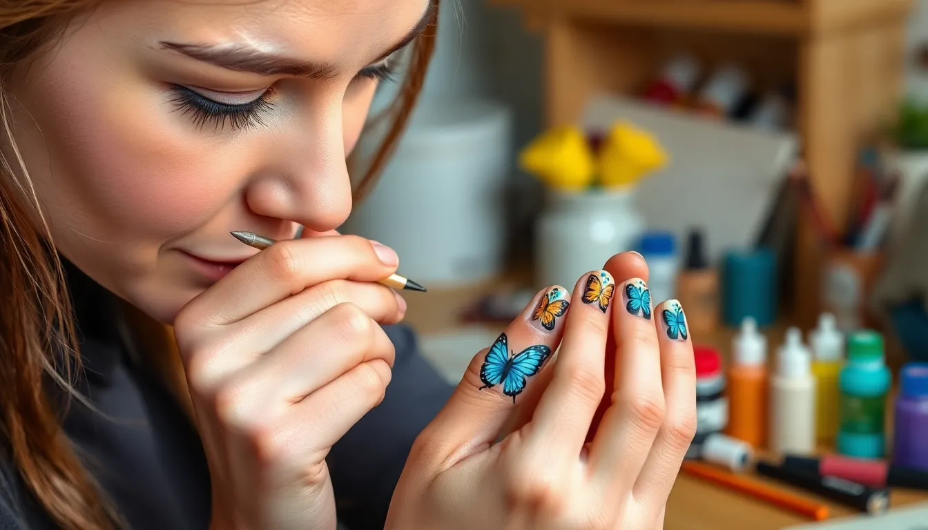 25 Stunning Butterfly Nail Ideas to Transform Your Manicure in 2025 14 25 Stunning Butterfly Nail Ideas to Transform Your Manicure in 2025 13