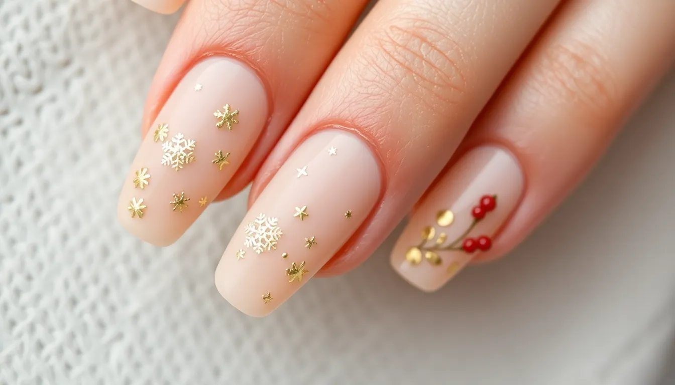 25+ Stunning Christmas Nail Design Ideas to Try This Holiday Season 14 25+ Stunning Christmas Nail Design Ideas to Try This Holiday Season 13