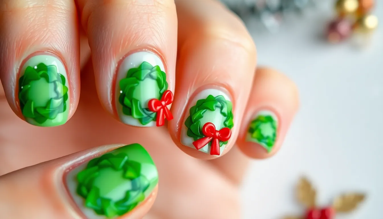 25 Easy Christmas Nail Ideas You Can Do at Home in Under 30 Minutes 13
