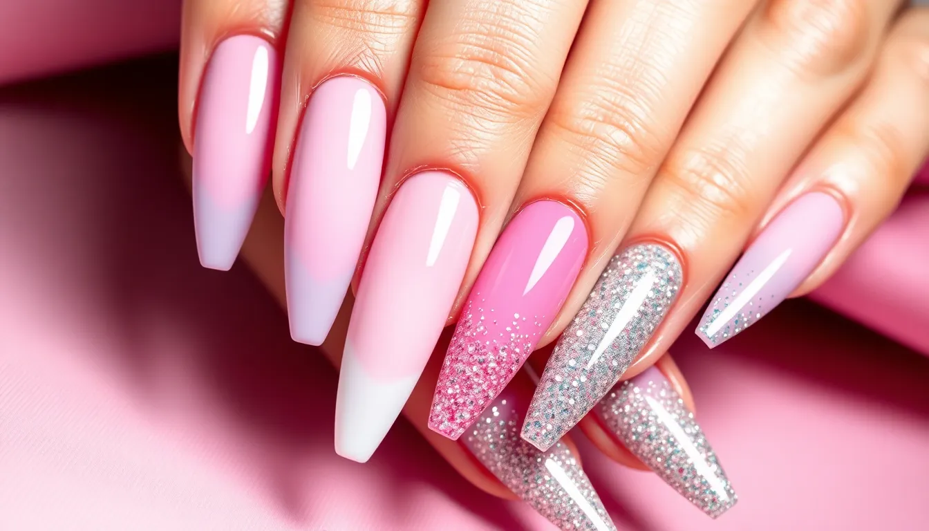 50 Cute French Tip Nail Ideas That Will Make You Ditch Your Basic Manicure 13