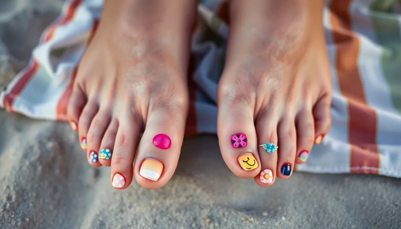 50+ Cute Toe Nail Art Ideas That'll Make You Want to Show Off Your Feet All Summer 14 50+ Cute Toe Nail Art Ideas That'll Make You Want to Show Off Your Feet All Summer 13