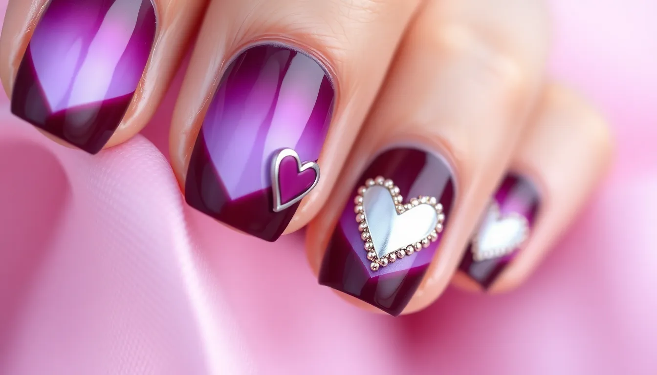 50+ Cute Valentine Nail Ideas That'll Make Your Heart Skip a Beat 14 50+ Cute Valentine Nail Ideas That'll Make Your Heart Skip a Beat 13