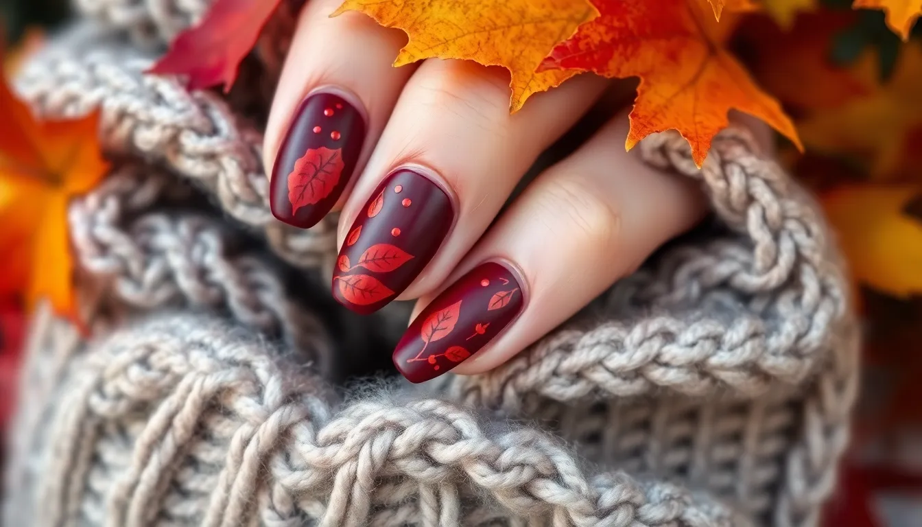50+ Stunning Fall Nail Ideas: Easy Autumn Designs You Can DIY at Home 14 50+ Stunning Fall Nail Ideas: Easy Autumn Designs You Can DIY at Home 13