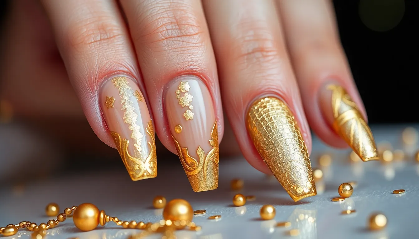 50+ Stunning Gold Nail Ideas That'll Make You Feel Like Royalty (2025 Trends) 14 50+ Stunning Gold Nail Ideas That'll Make You Feel Like Royalty (2025 Trends) 13