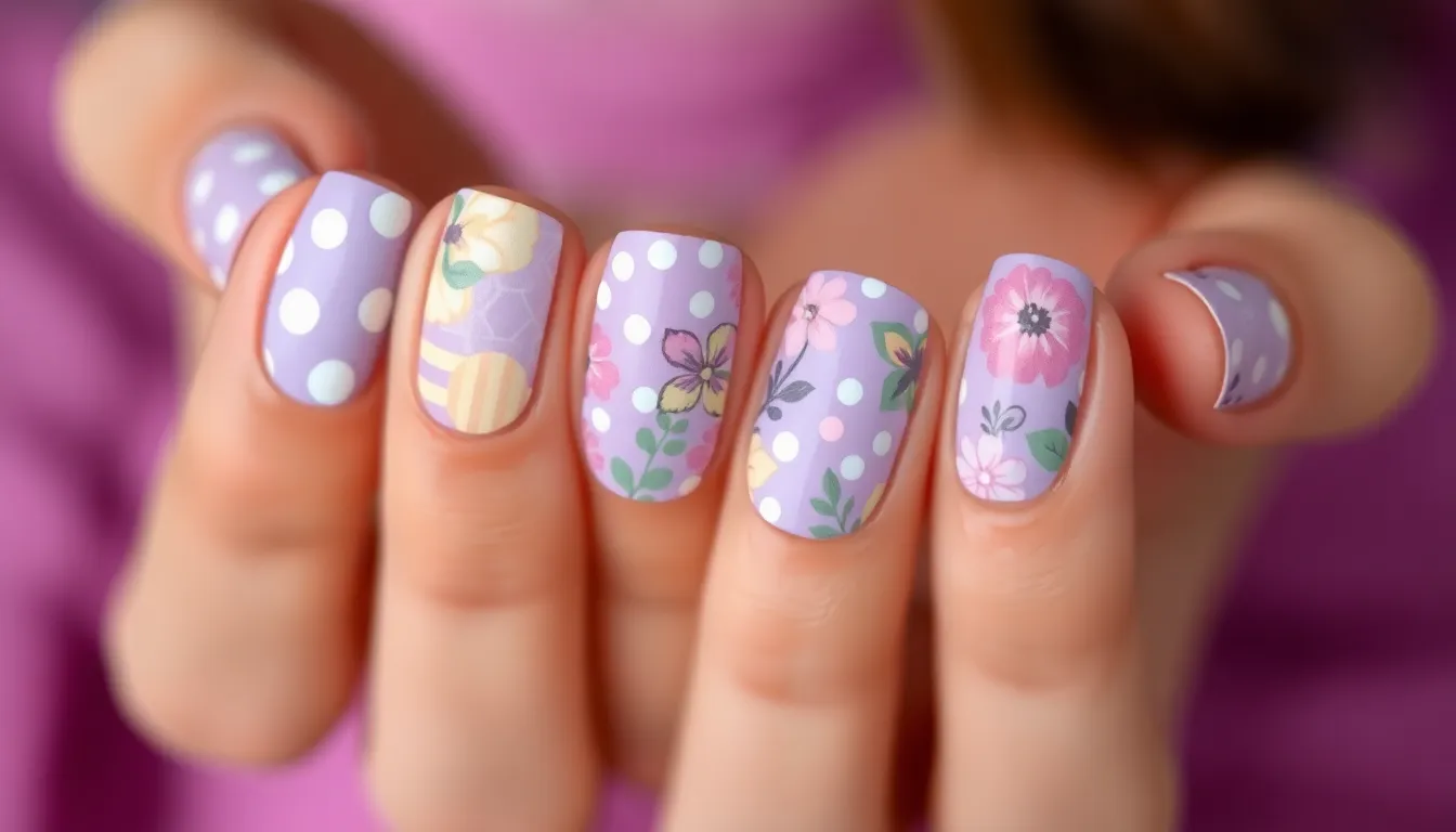25+ Stunning Lilac Nail Art Ideas That'll Make You Ditch Your Go-To Shade 14 25+ Stunning Lilac Nail Art Ideas That'll Make You Ditch Your Go-To Shade 13