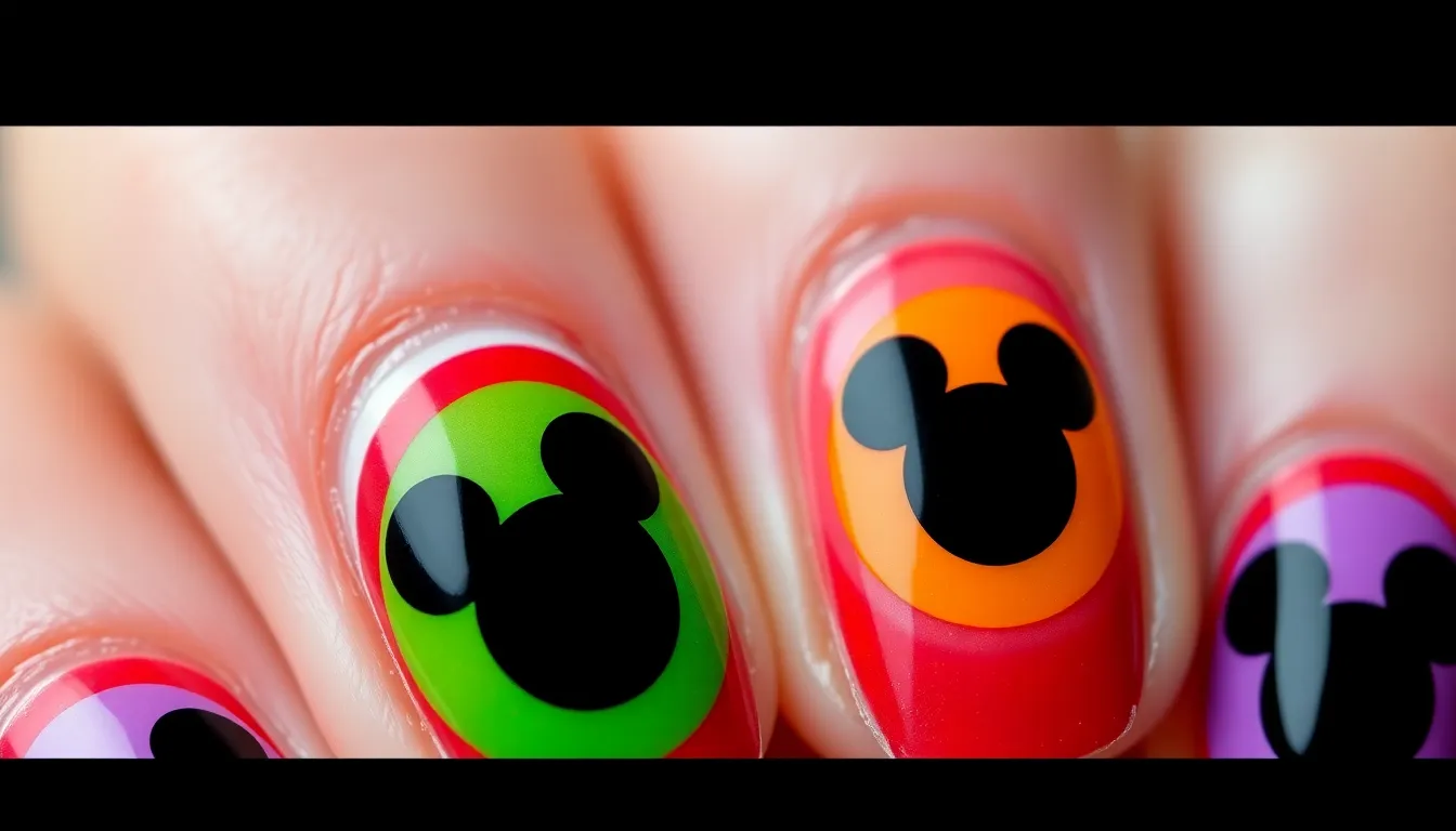 50+ Magical Mickey Mouse Nail Ideas (Easy DIY Designs for Disney Fans!) 13