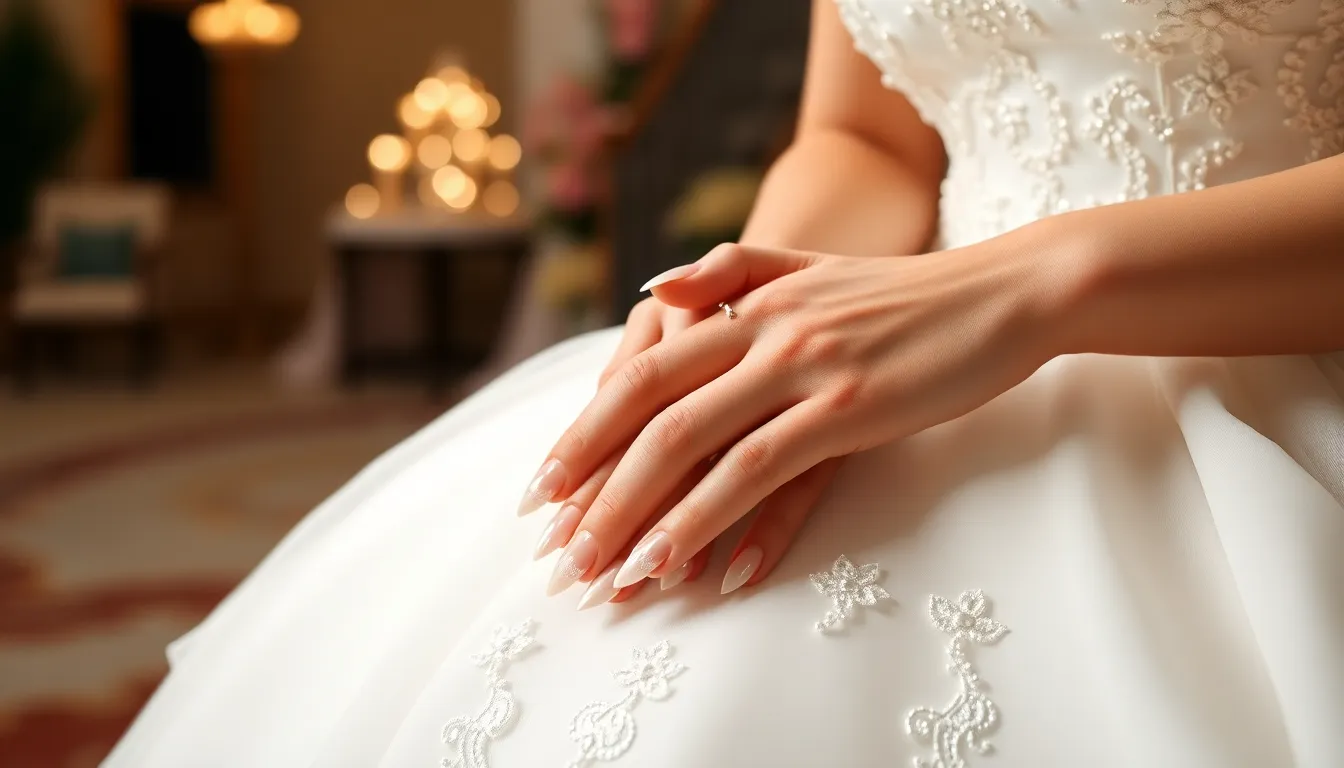 50+ Stunning Wedding Nail Ideas Every Bride Needs to See (2025 Guide) 13