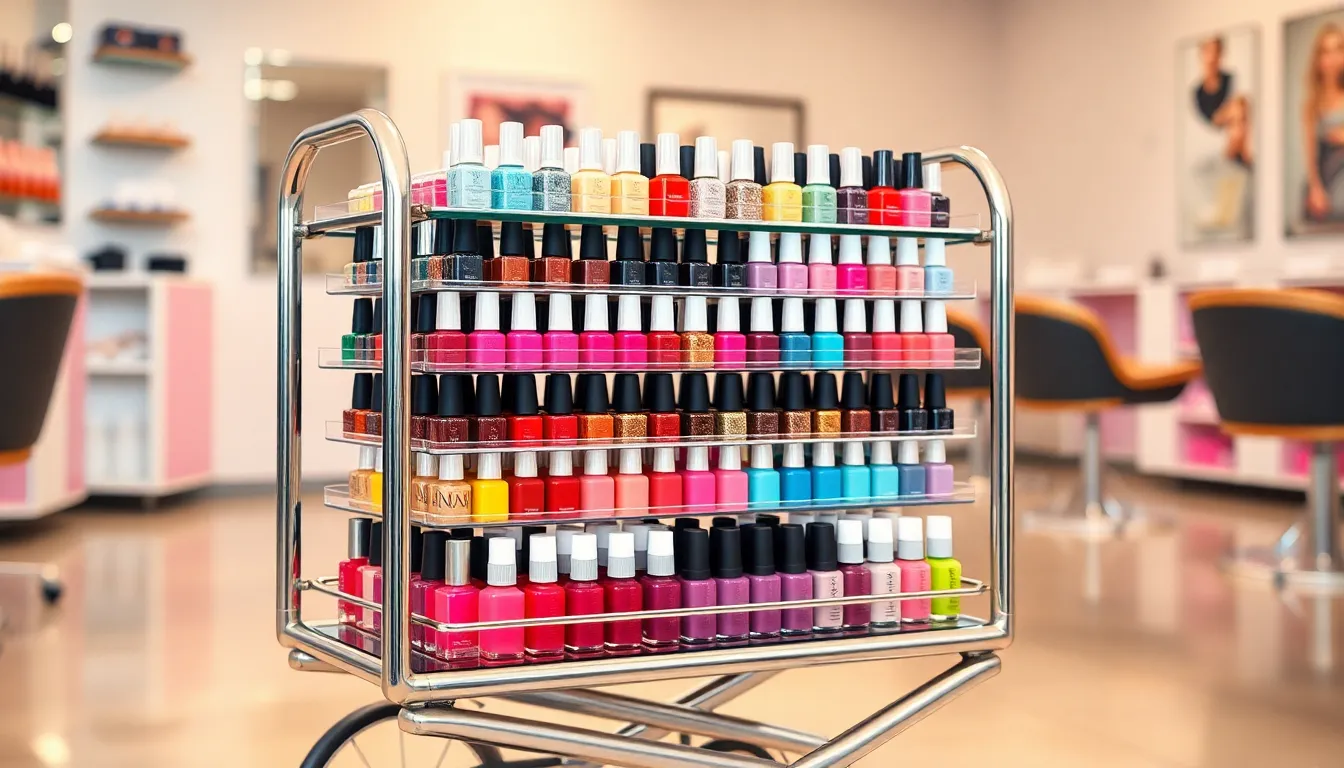 25 Genius Nail Polish Organizer Ideas to Transform Your Beauty Space 14 25 Genius Nail Polish Organizer Ideas to Transform Your Beauty Space 13