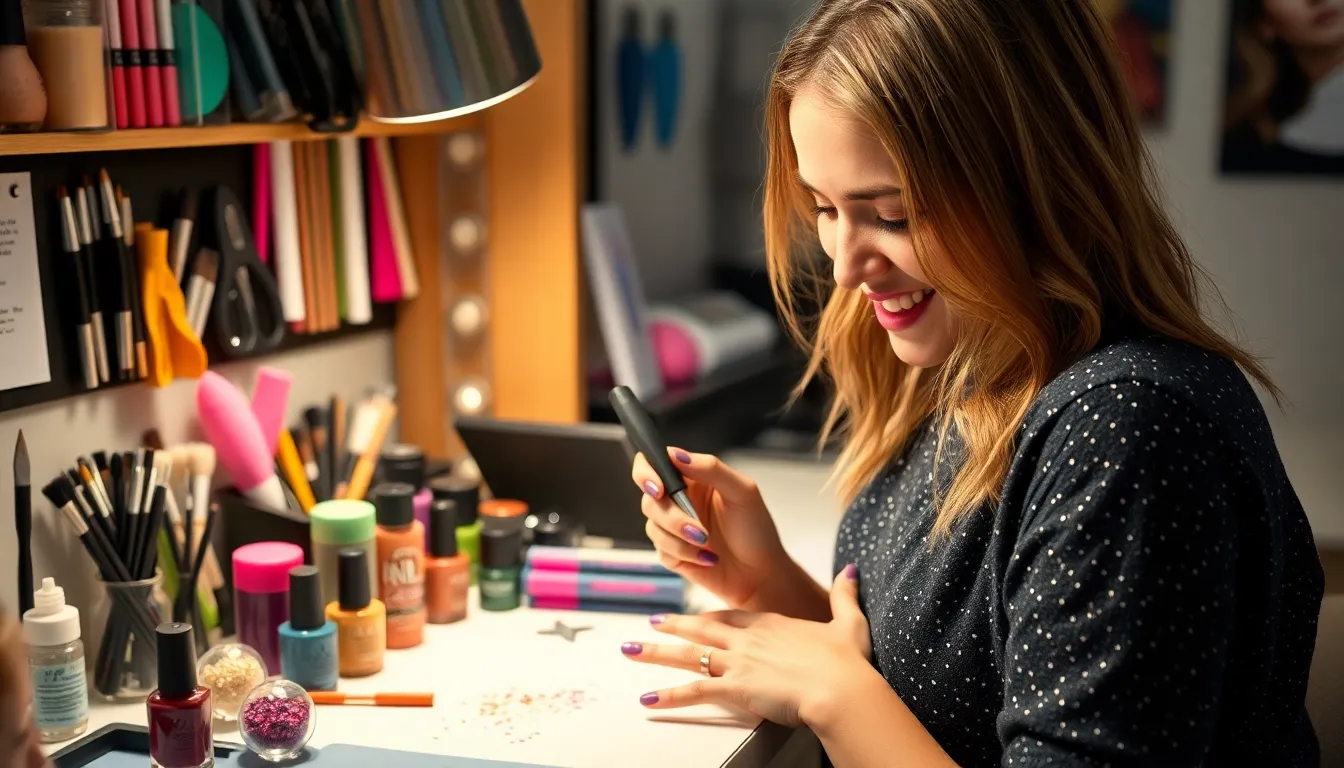 50+ Sparkly Nail Ideas That Will Make You Book Your Next Manicure ASAP 14 50+ Sparkly Nail Ideas That Will Make You Book Your Next Manicure ASAP 13