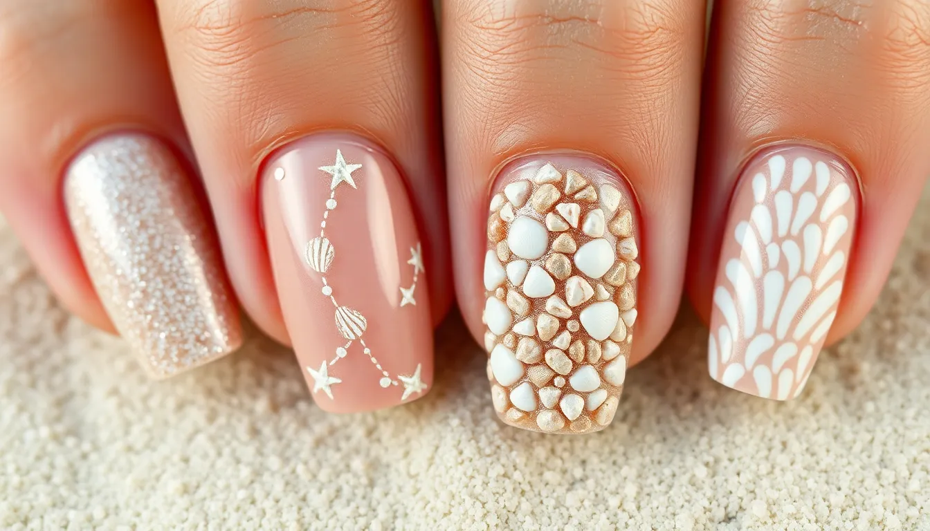 30 Stunning Tropical Nail Ideas to Transform Your Summer Manicure 14 30 Stunning Tropical Nail Ideas to Transform Your Summer Manicure 13