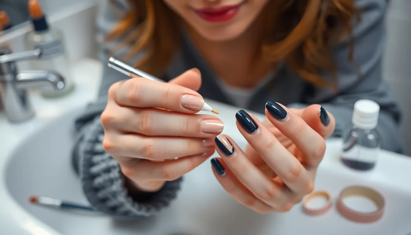 25 Stunning 2 Color Nail Ideas You Can Easily Master at Home in 2025 16 25 Stunning 2 Color Nail Ideas You Can Easily Master at Home in 2025 15