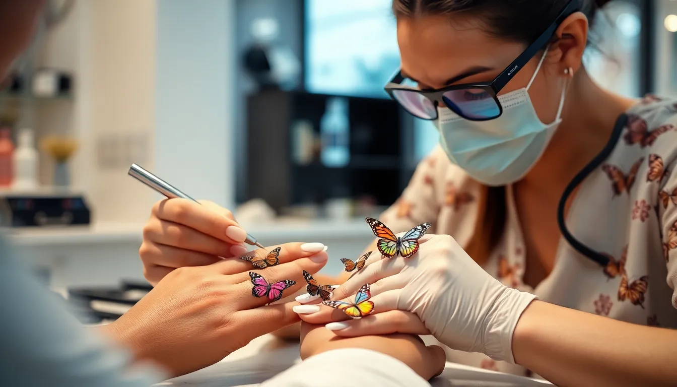 25 Stunning Butterfly Nail Ideas to Transform Your Manicure in 2025 16 25 Stunning Butterfly Nail Ideas to Transform Your Manicure in 2025 15