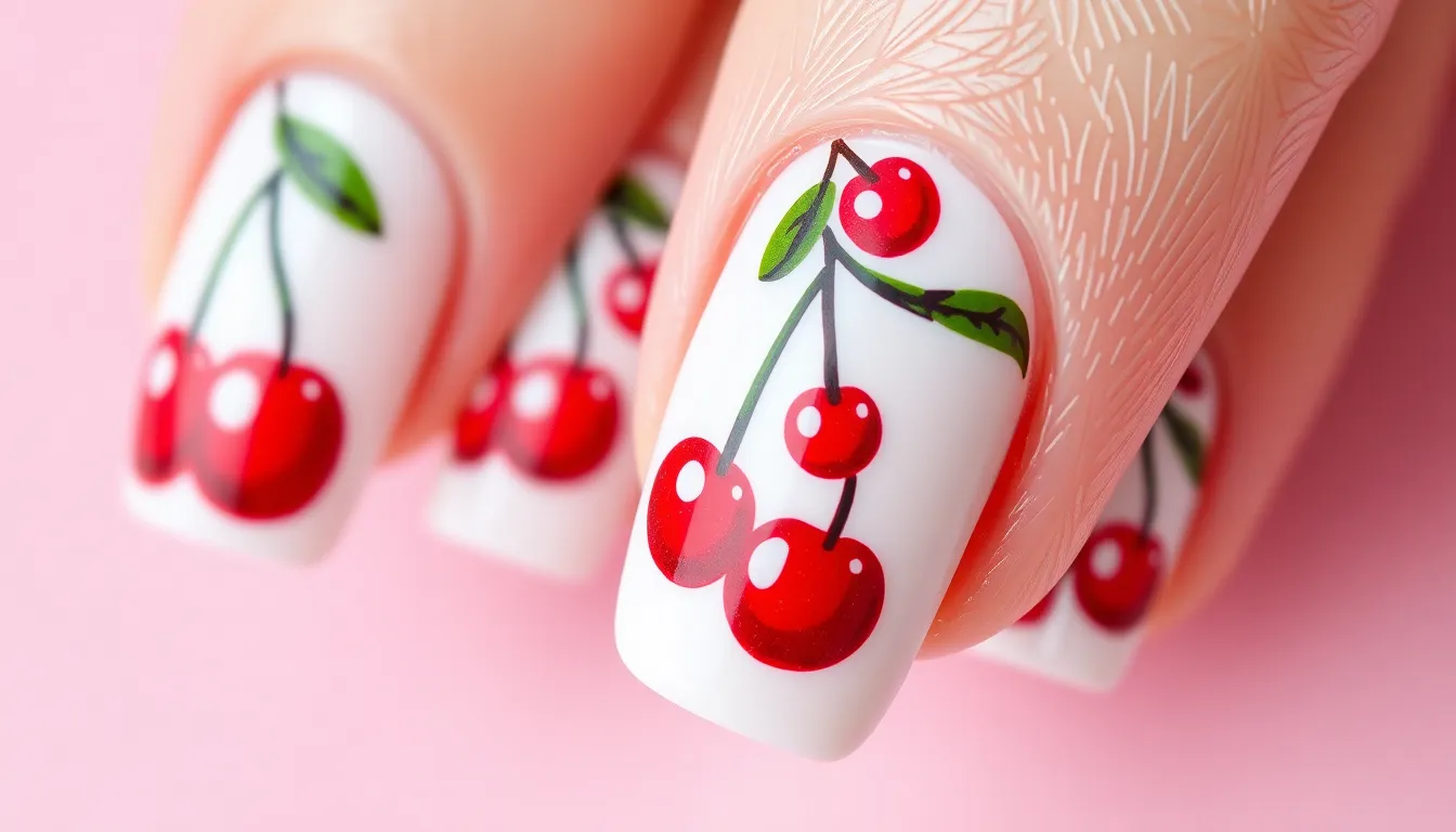 50+ Stunning Cherry Nail Ideas: From Classic Red to 3D Art (2025 Trends) 16 50+ Stunning Cherry Nail Ideas: From Classic Red to 3D Art (2025 Trends) 15