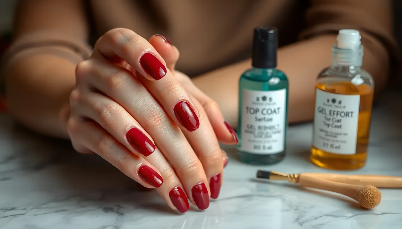 50+ Stunning Dark Red Nail Ideas: From Burgundy to Wine Red Designs (2025) 16 50+ Stunning Dark Red Nail Ideas: From Burgundy to Wine Red Designs (2025) 15