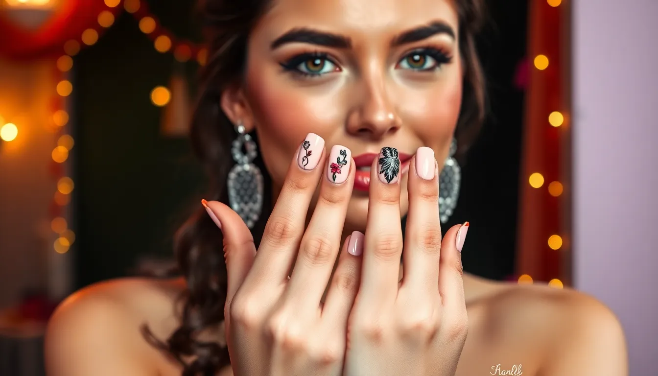 50+ Stunning Ideas for Prom Nails That'll Make You the Star of the Night 16 50+ Stunning Ideas for Prom Nails That'll Make You the Star of the Night 15