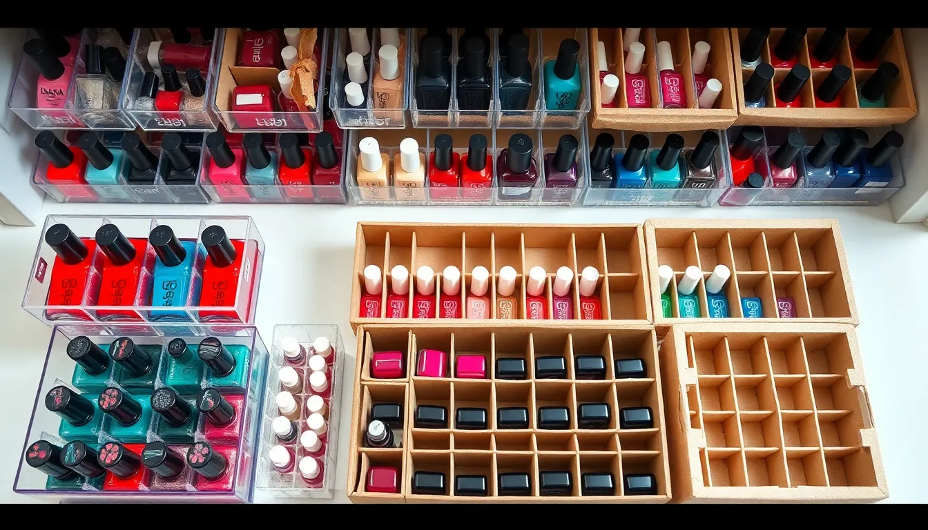 25 Genius Nail Polish Organizer Ideas to Transform Your Beauty Space 16 25 Genius Nail Polish Organizer Ideas to Transform Your Beauty Space 15