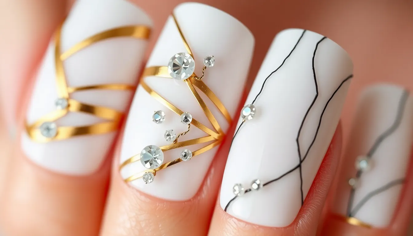50+ Stunning White Nail Ideas That'll Make You Book Your Next Manicure ASAP 16 50+ Stunning White Nail Ideas That'll Make You Book Your Next Manicure ASAP 15