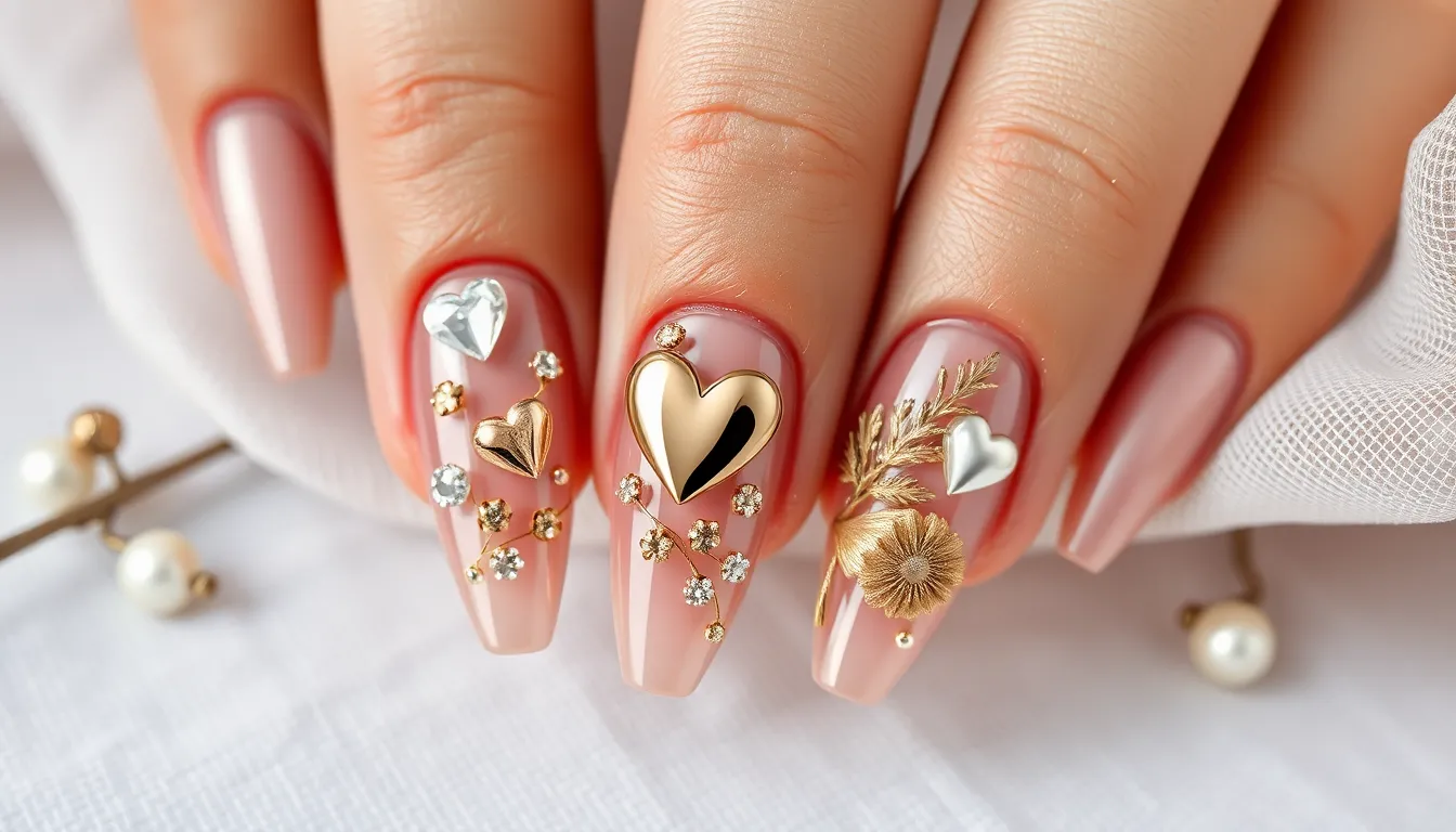 30 Stunning Anniversary Nail Ideas to Make Your Special Day Unforgettable 18 30 Stunning Anniversary Nail Ideas to Make Your Special Day Unforgettable 17