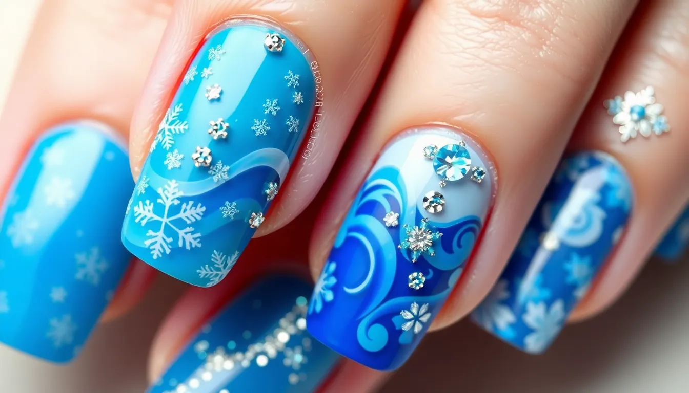 50+ Stunning Blue Nail Ideas That'll Make You Ditch Your Go-To Polish 18 50+ Stunning Blue Nail Ideas That'll Make You Ditch Your Go-To Polish 17
