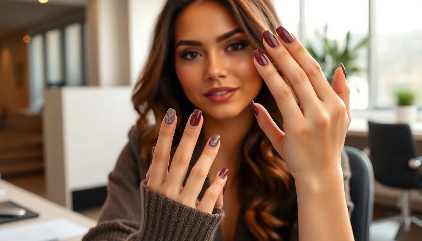 50+ Stunning Nail Ideas for November: From Cozy Fall to Glam Holiday Looks 18 50+ Stunning Nail Ideas for November: From Cozy Fall to Glam Holiday Looks 17