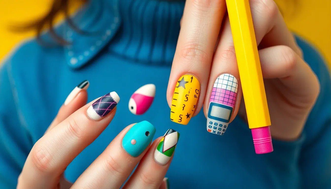 25+ Back to School Nail Ideas That'll Make You the Envy of Every Classroom 2 25+ Back to School Nail Ideas That'll Make You the Envy of Every Classroom 1